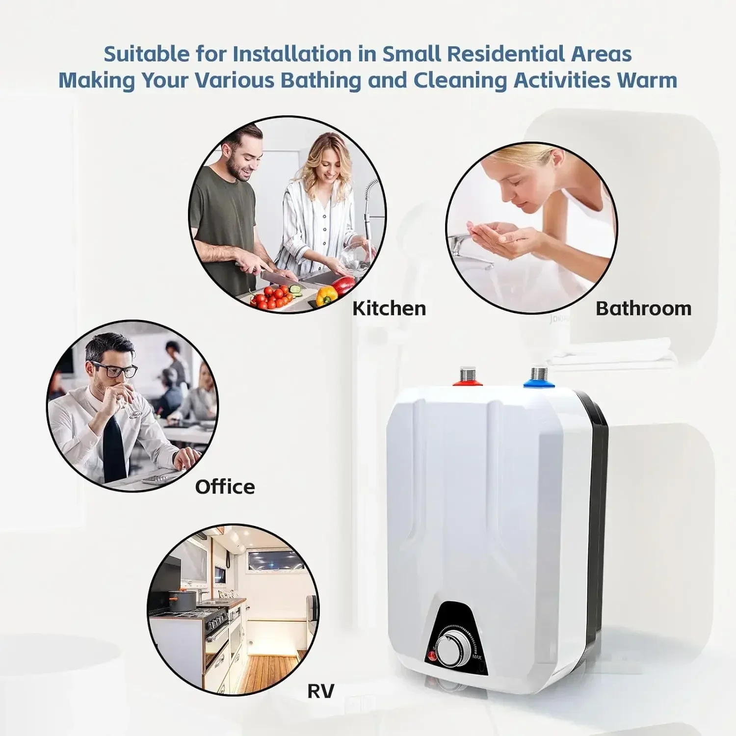 Kitchen Appliances Small - 110V 1500W Instant Mini Hot Water