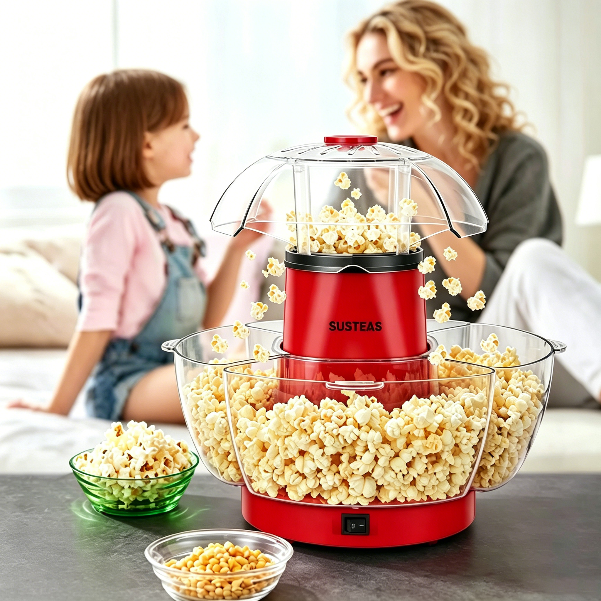 1200W Electric Hot Air Popcorn - Air Popcorn Maker recension och pris