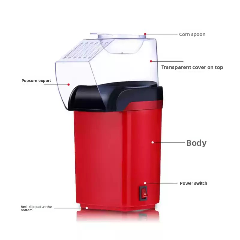Oil-free air Corn machine,Pipo - Air Popcorn Maker recension och pris