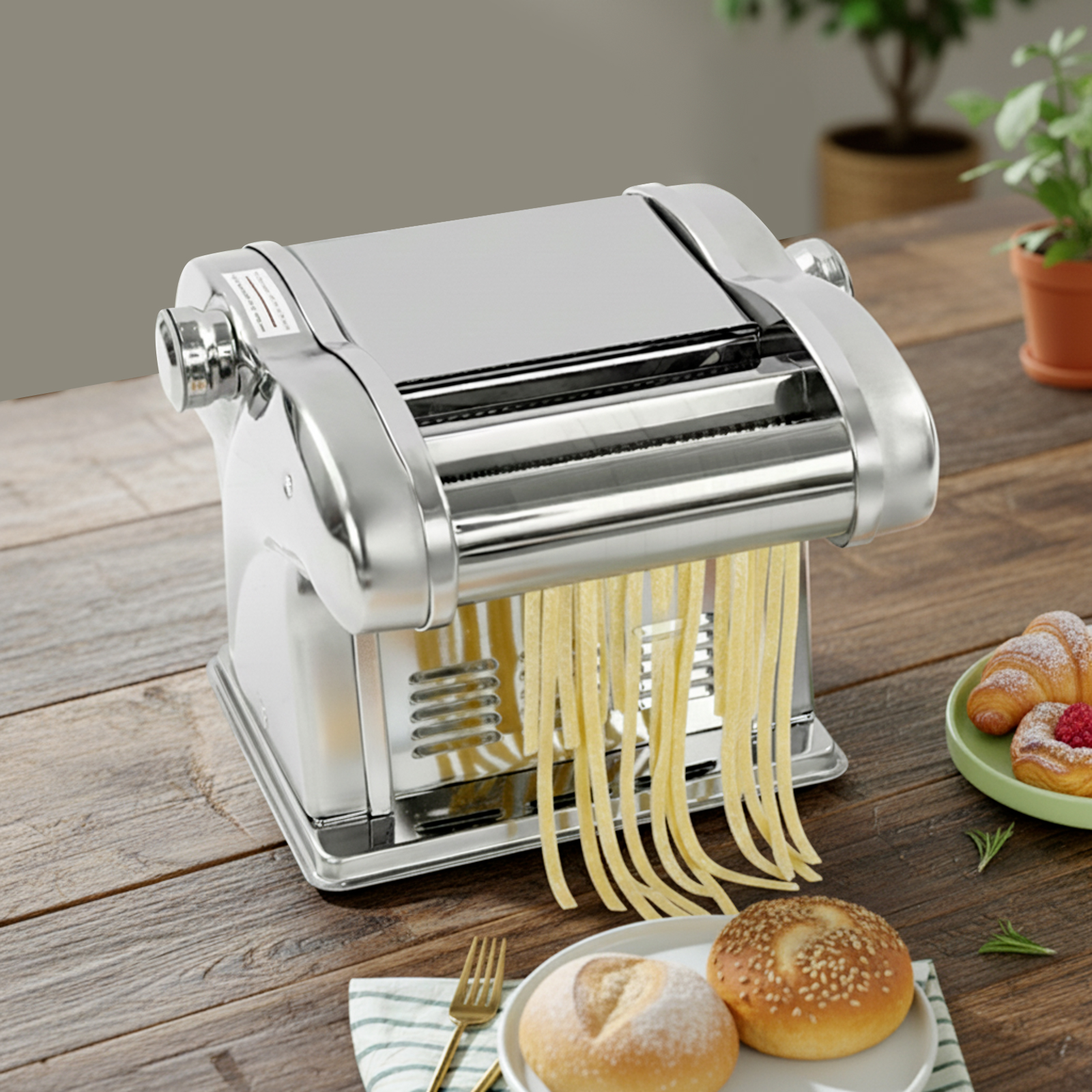 Electric Pasta Machine Stainle - Pasta Machine Electric recension och pris