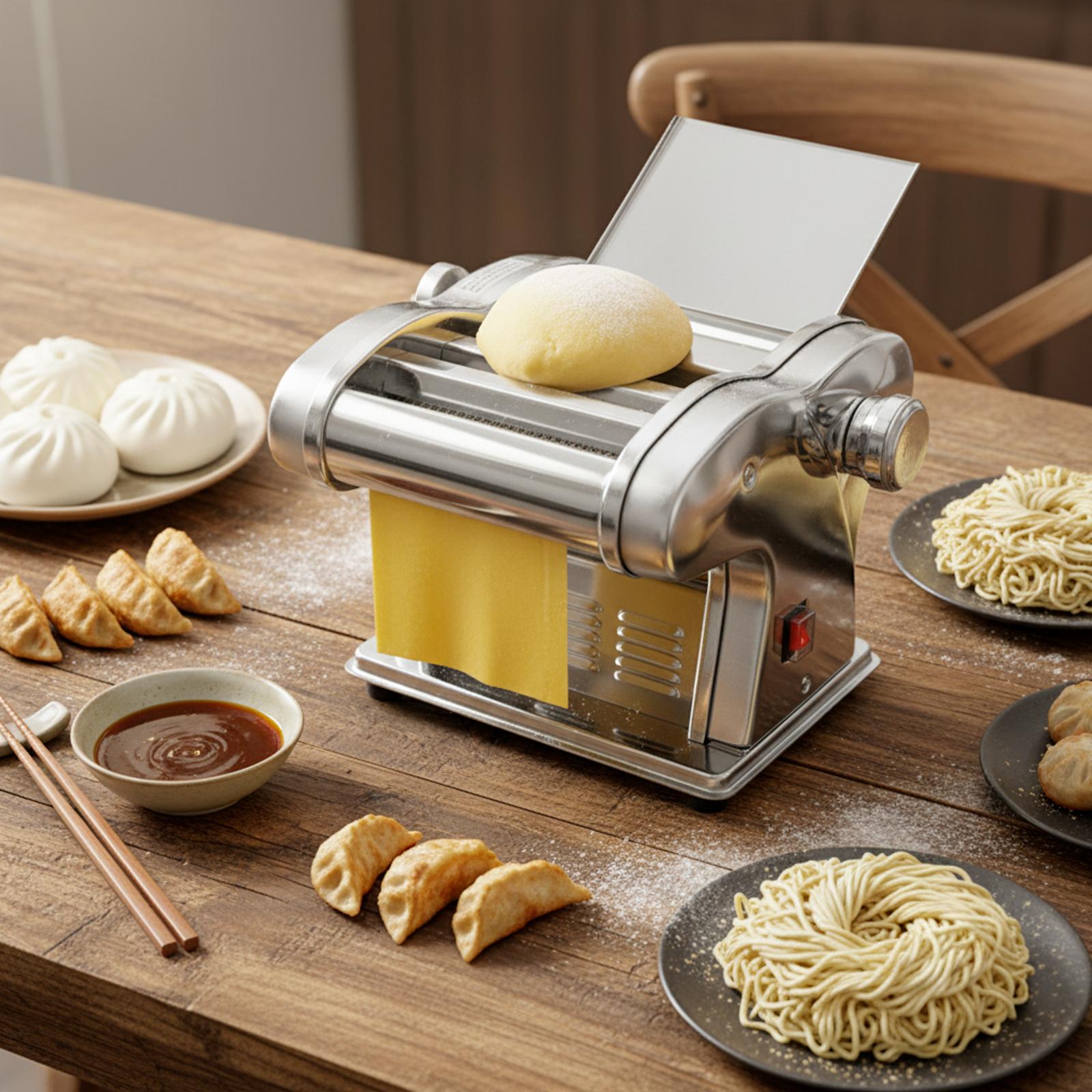 Electric Pasta Machine Stainle - Pasta Machine Electric recension och pris