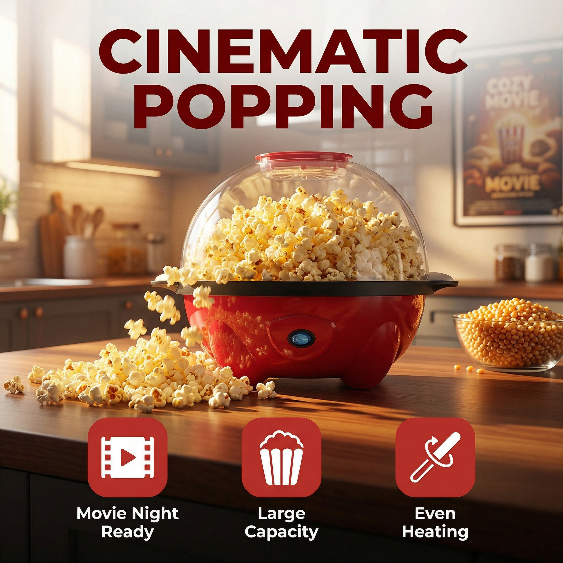 Export European Standard House - Air Popcorn Maker recension och pris