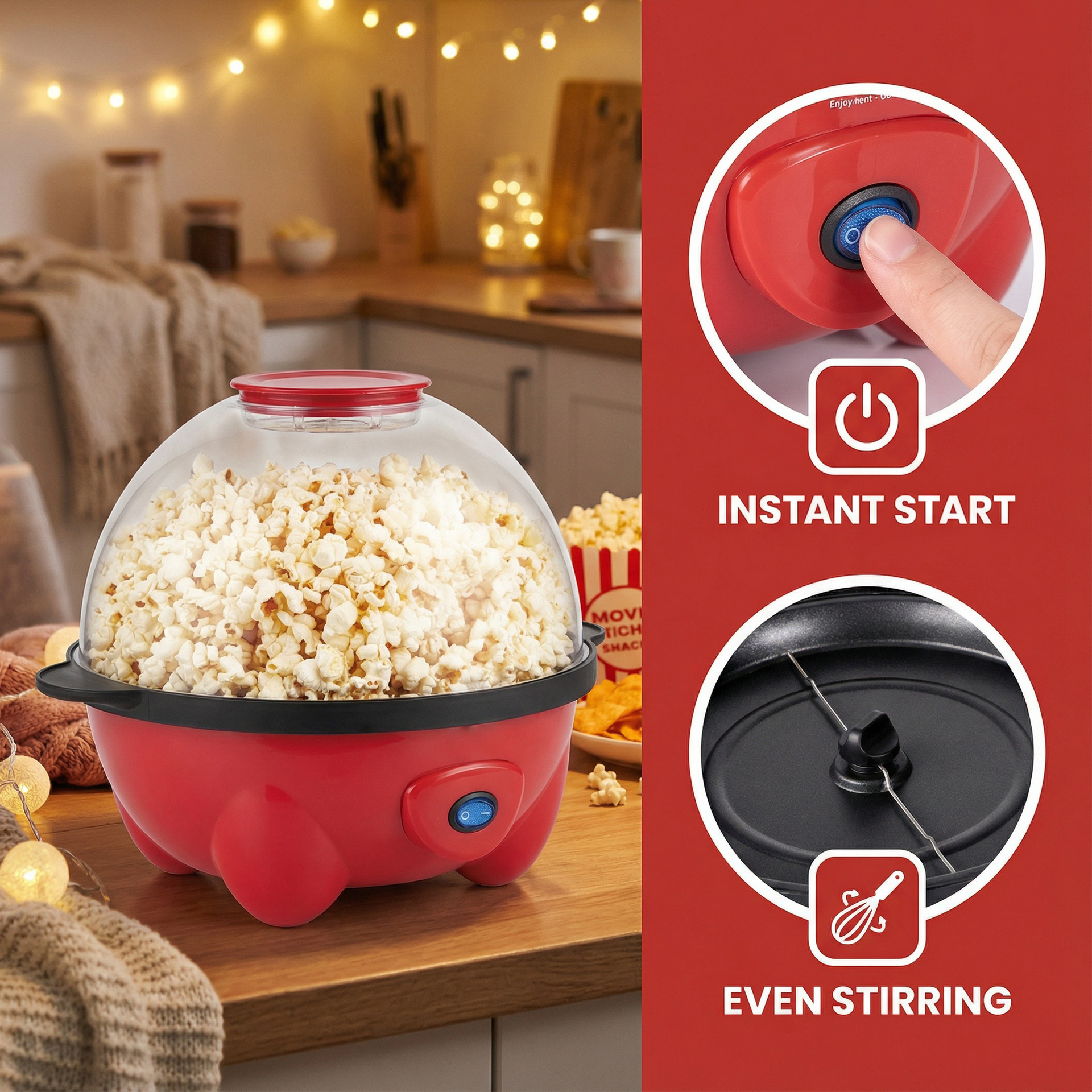 Export European Standard House - Air Popcorn Maker recension och pris