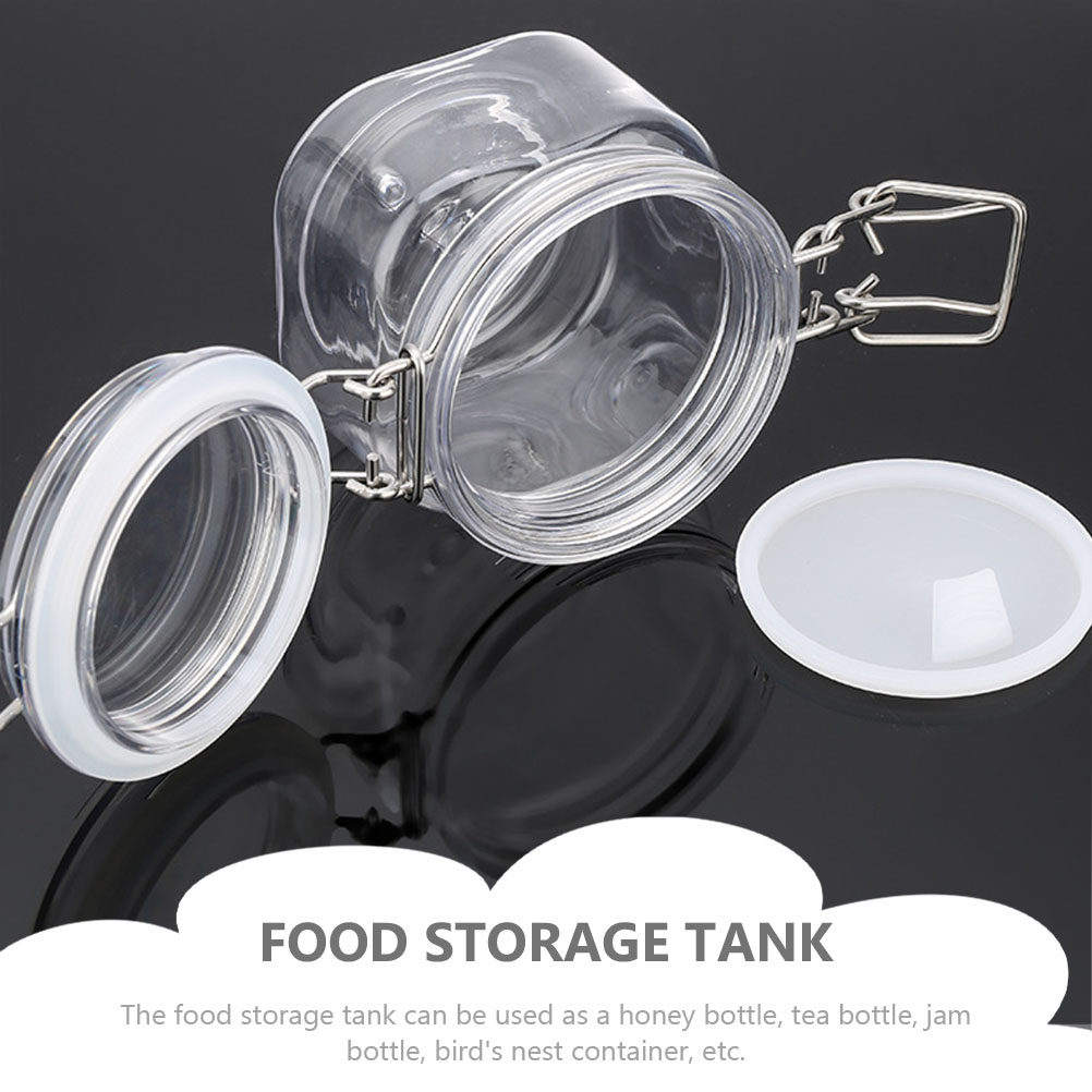 2Pcs Sealed Storage Jars Trans - Kitchen Appliances Organizer recension och pris
