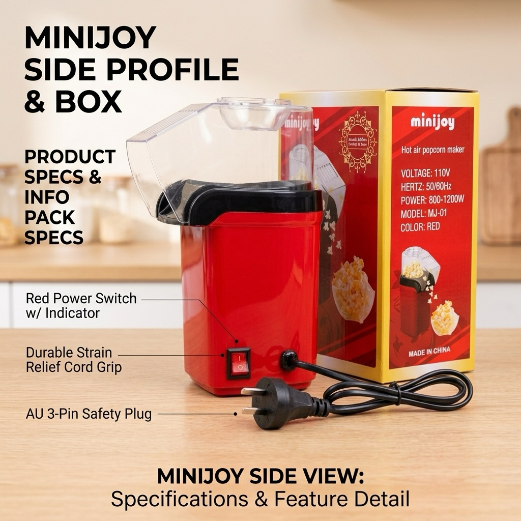 Mini popcorn maker Hot Air Pop - Air Popcorn Maker recension och pris