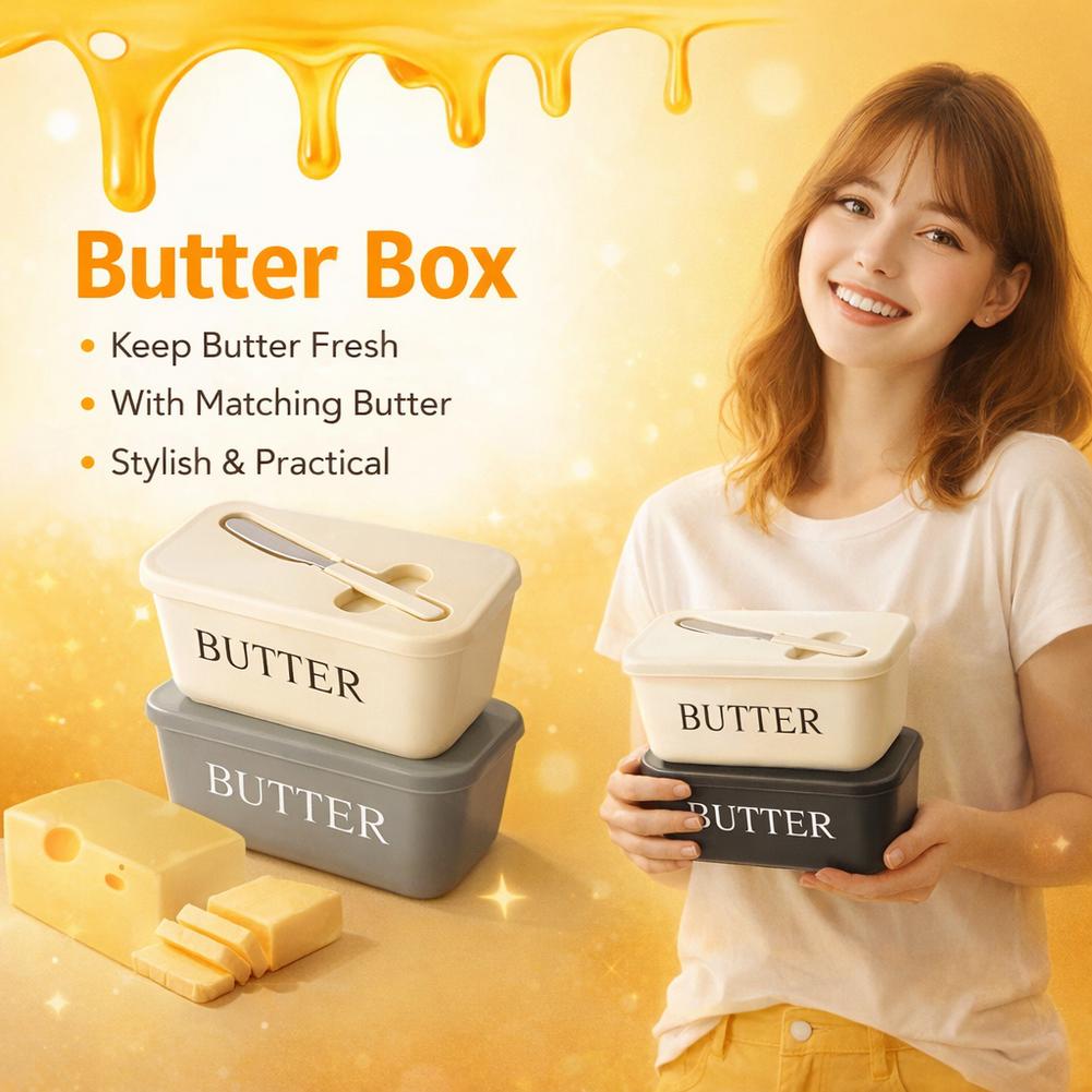 PP Butter Dish with Lid & Spre - Kitchen Appliances Organizer recension och pris