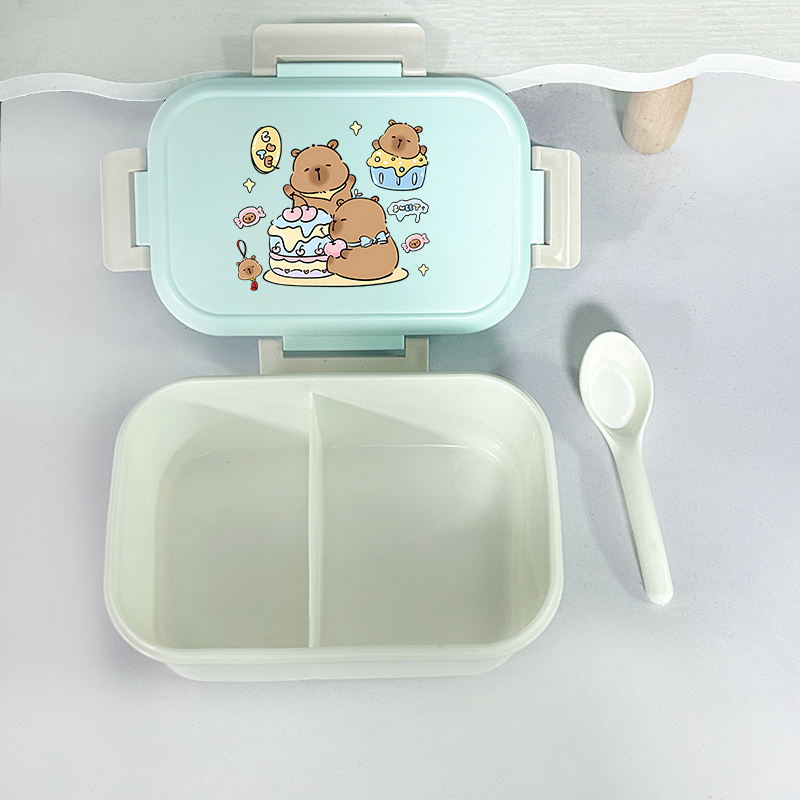 Capybara Bento Lunch Box Carto - Kitchen Appliances Organizer recension och pris