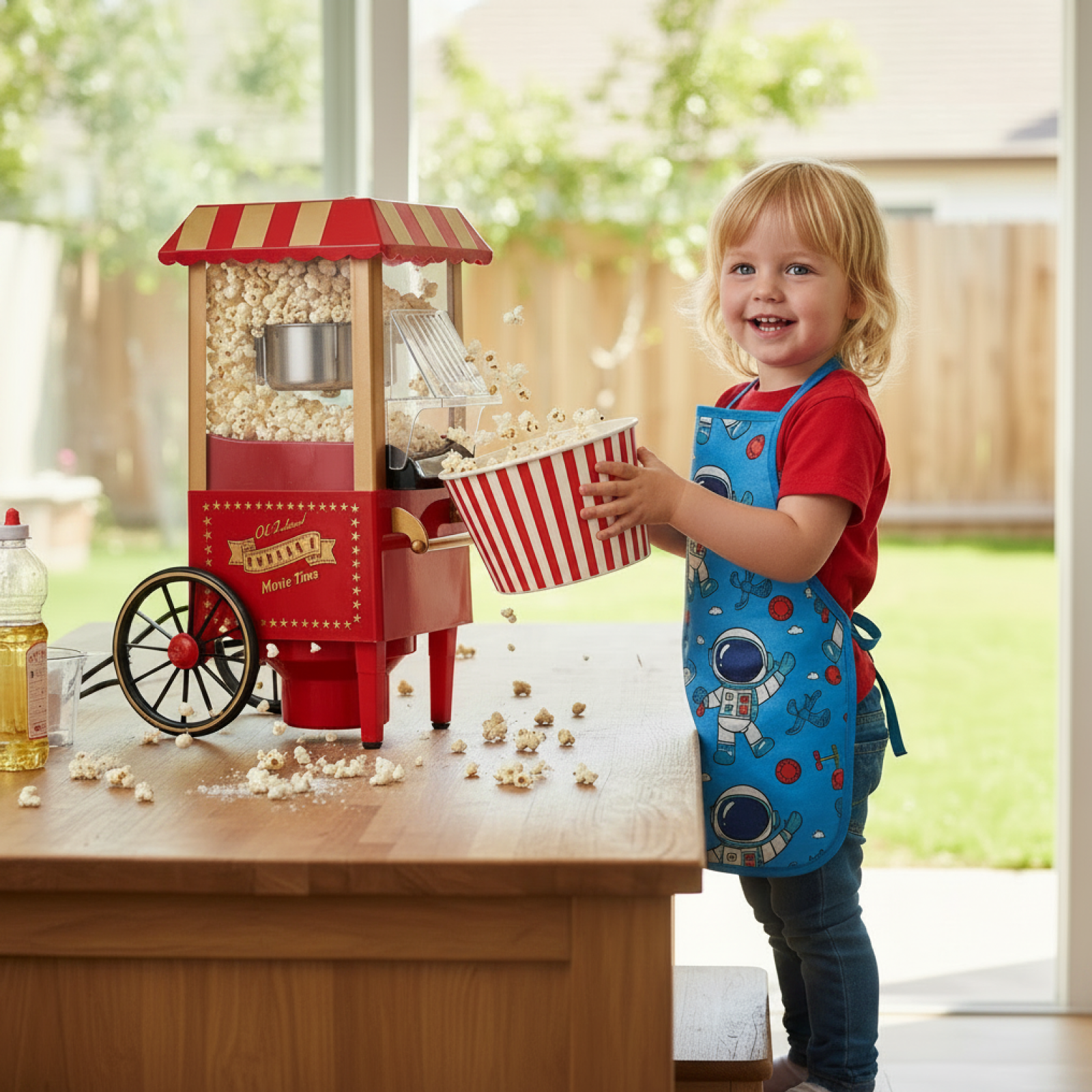 Popcorn Maker Retro Machine Po - Air Popcorn Maker recension och pris