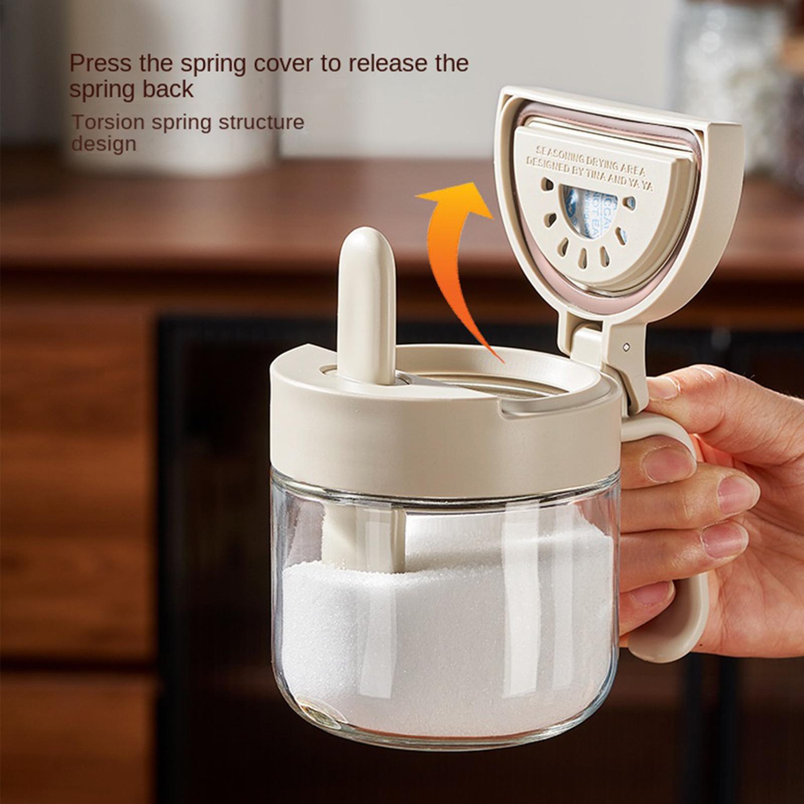Seasoning Jar Leak-Proof Salt  - Kitchen Appliances Organizer recension och pris